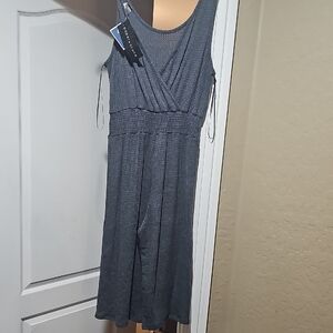 Paper Crane Gray Sleeveless Jumpsuit